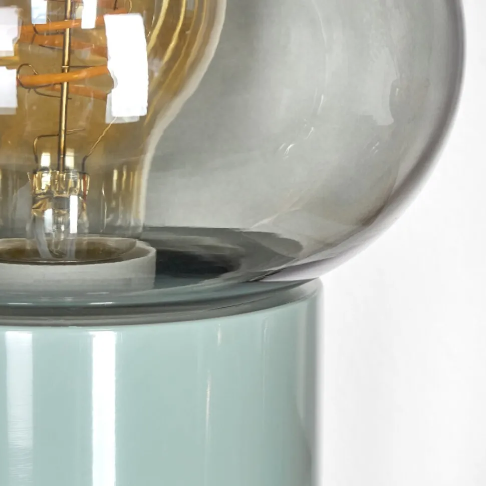 Lampe De Table Godrie Bleu, 1 Lumiere