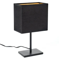 Lampe De Table Heinikka Noir, 1 Lumiere