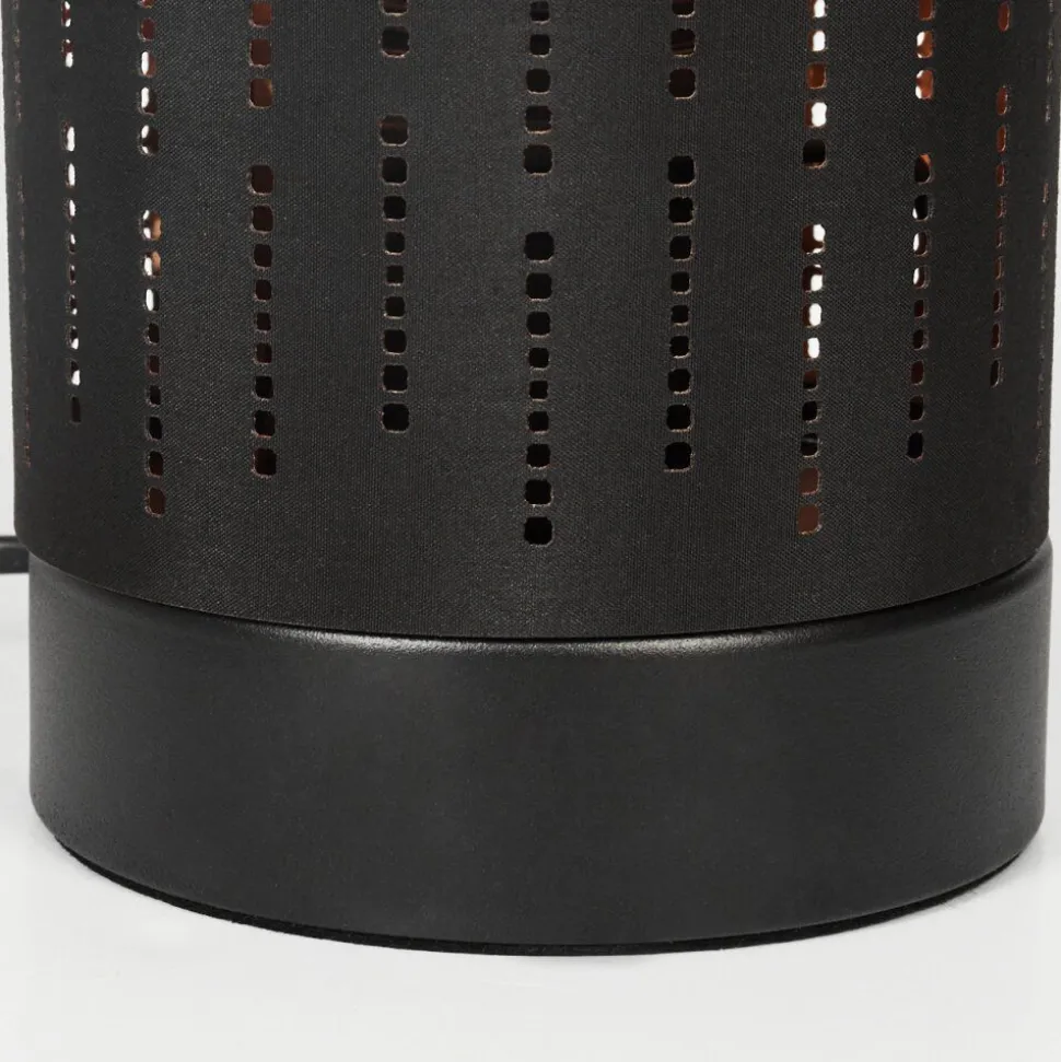 Lampe De Table Hobart Noir, 1 Lumiere
