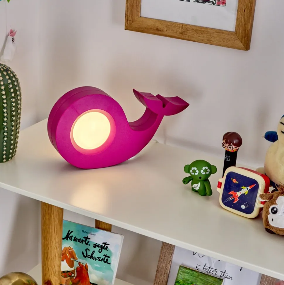 Lampe De Table Ilanz Led Lila, 1 Lumiere