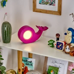 Lampe De Table Ilanz Led Lila, 1 Lumiere