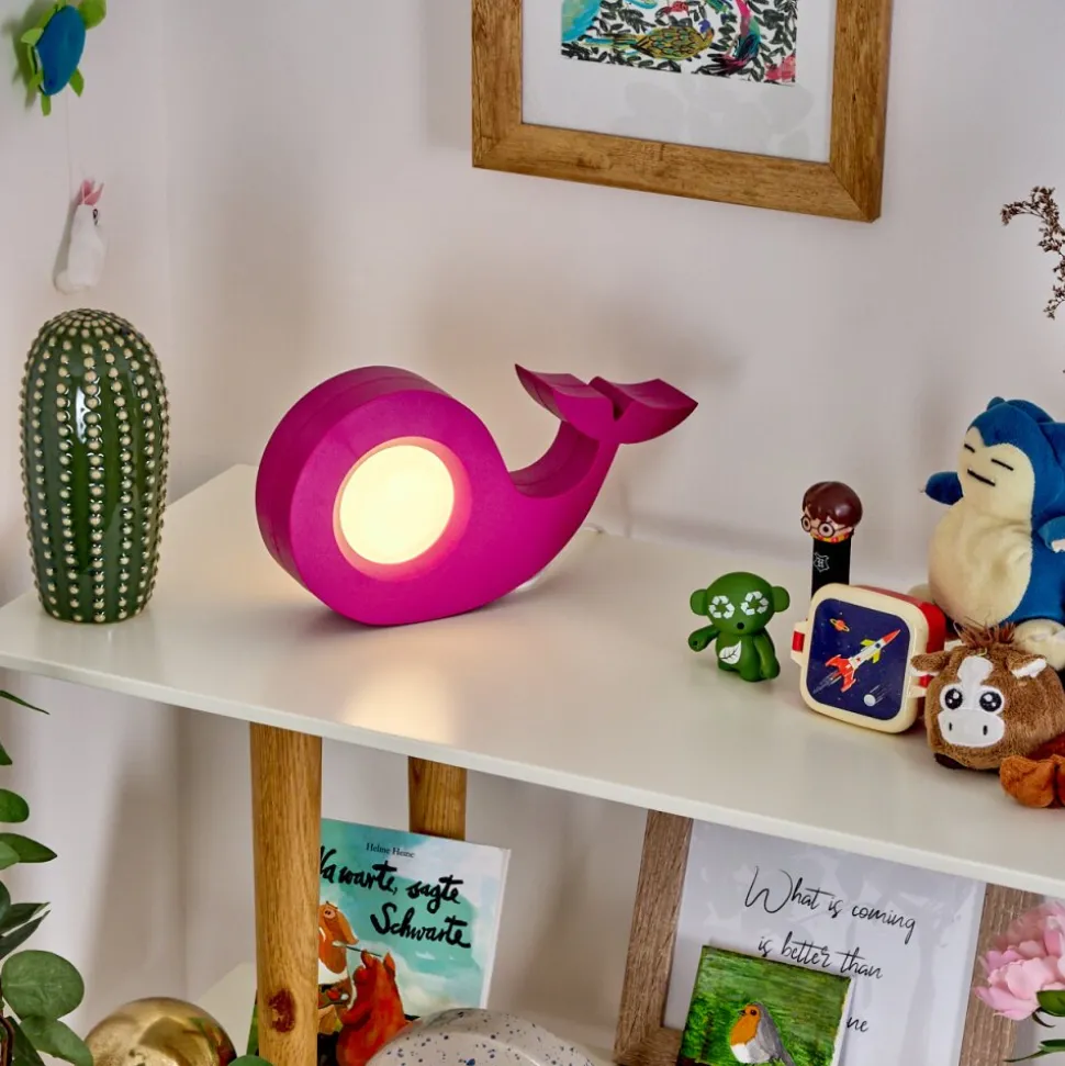 Lampe De Table Ilanz Led Lila, 1 Lumiere