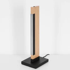 Lampe De Table Inzino Led Ecru, Noir, 1 Lumiere