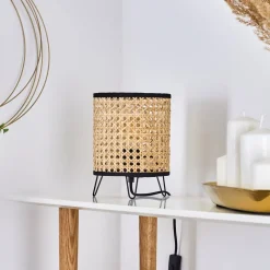 Lampe De Table Jonas Noir, 1 Lumiere
