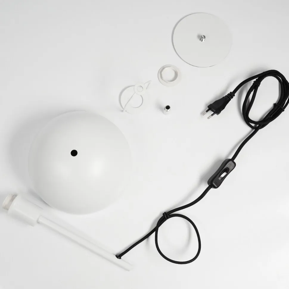 Lampe De Table Kaitulai Blanc, 1 Lumiere