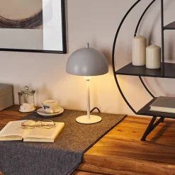 Lampe De Table Kaitulai Blanc, 1 Lumiere