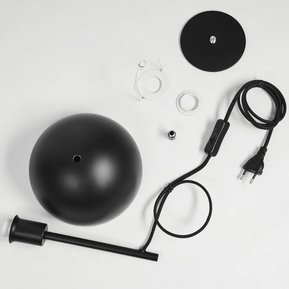 Lampe De Table Kaitulai Noir, 1 Lumiere
