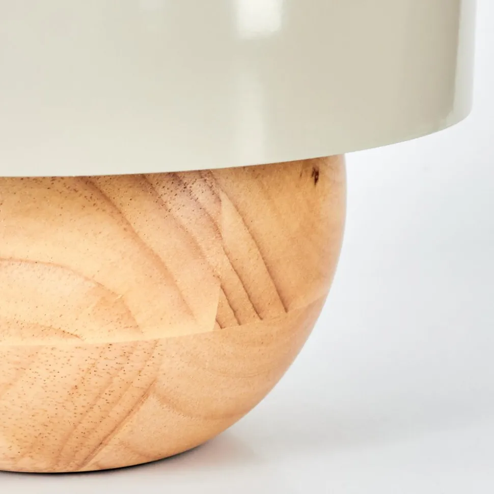Lampe De Table Kanchriech Ecru, 1 Lumiere