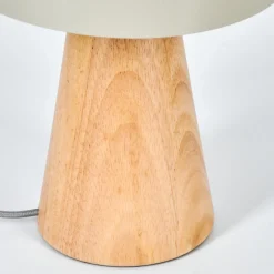 Lampe De Table Kanchriech Ecru, 1 Lumiere