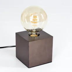 Lampe De Table Lagradioule Brun, Bronze, 1 Lumiere