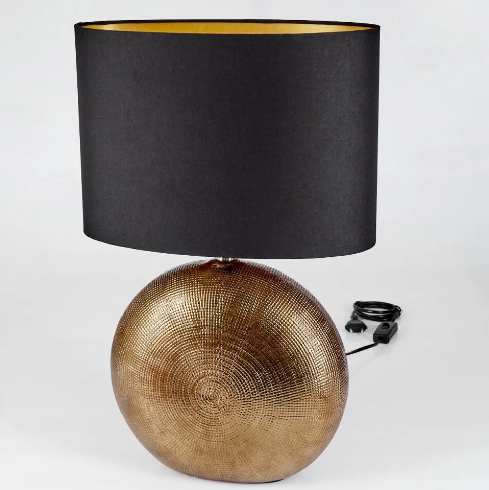 Lampe De Table Lahnus Or, 1 Lumiere