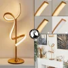 Lampe De Table Lavaca Led Laiton, 1 Lumiere