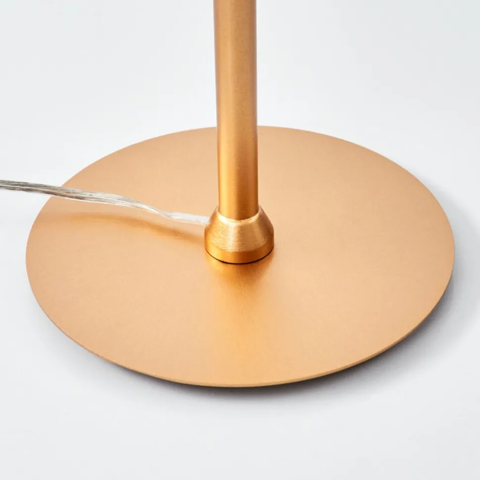 Lampe De Table Lavaca Led Laiton, 1 Lumiere