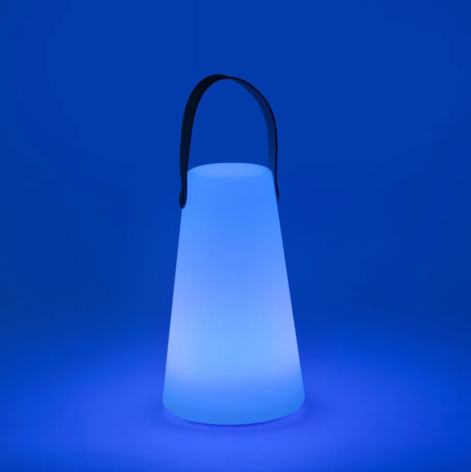 Lampe De Table Leuchten Direkt Keno Led Noir, Blanc, 1 Lumiere, Changeur De Couleurs