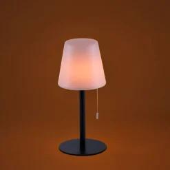 Lampe De Table Leuchten Direkt Keno Led Noir, 1 Lumiere