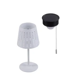 Lampe De Table Leuchten-Direkt Mandy Led Blanc, 1 Lumiere