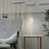 Lampe De Table Leuchten-Direkt Euria Led Blanc, 1 Lumiere