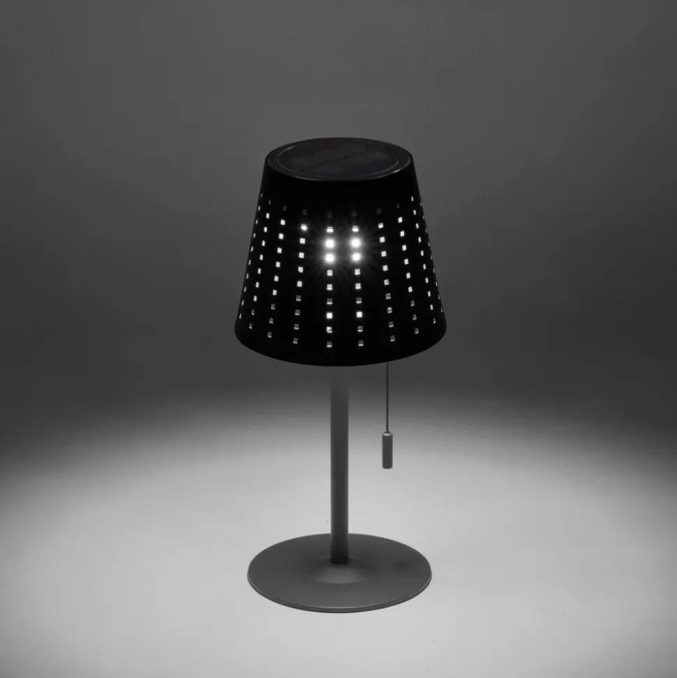 Lampe De Table Leuchten-Direkt Mandy Led Anthracite, 1 Lumiere