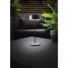 Lampe De Table Lutec Cocktail Led Noir, 1 Lumiere