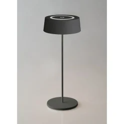 Lampe De Table Lutec Cocktail Led Noir, 1 Lumiere