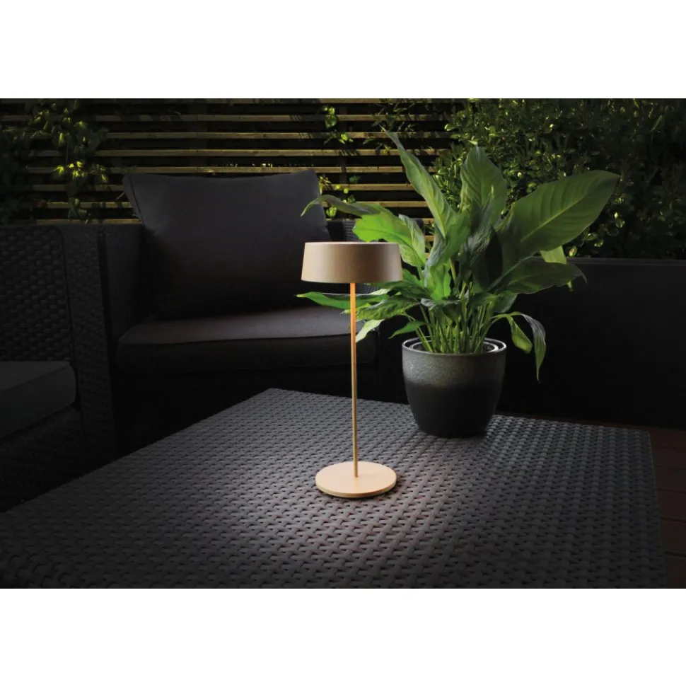 Lampe De Table Lutec Cocktail Led Or, 1 Lumiere