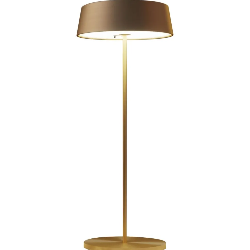 Lampe De Table Lutec Cocktail Led Or, 1 Lumiere