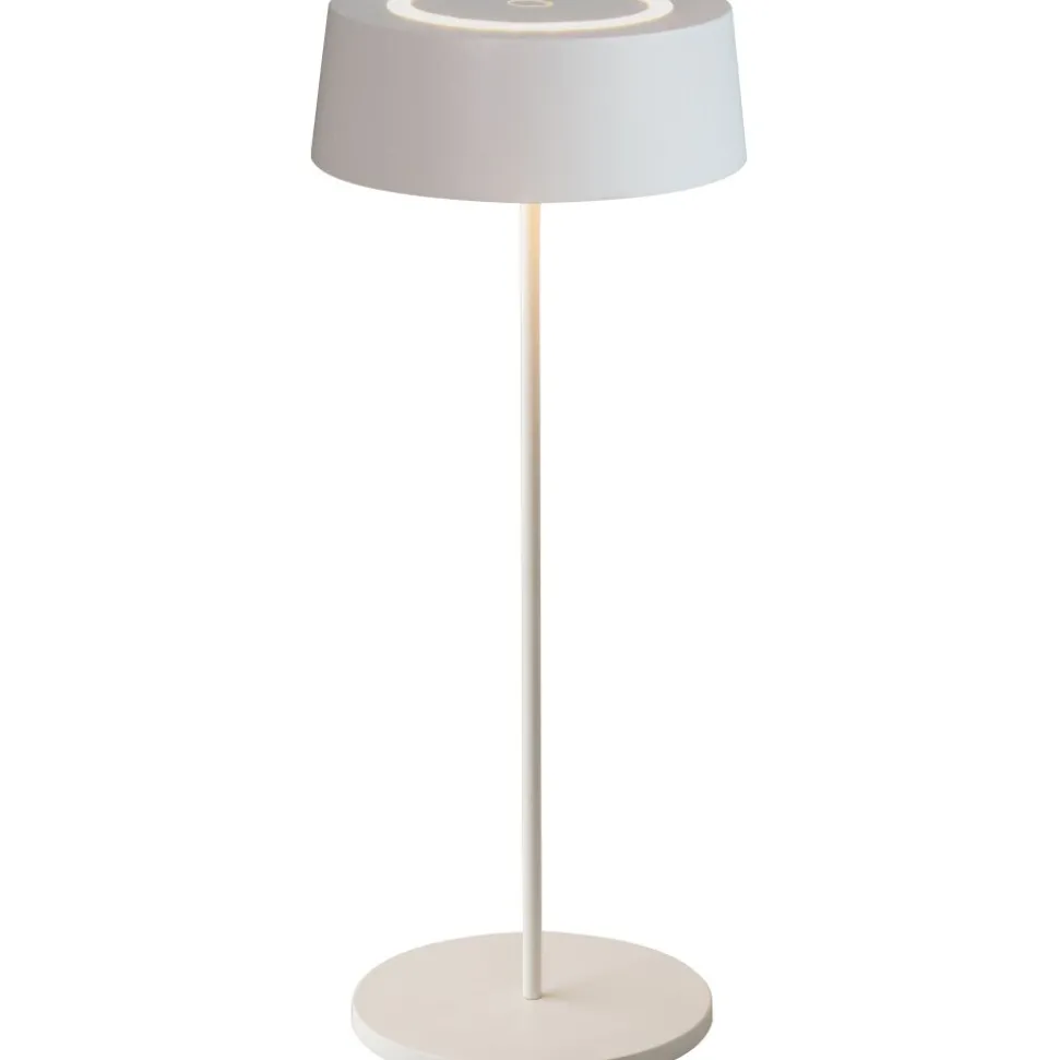 Lampe De Table Lutec Cocktail Led Blanc, 1 Lumiere