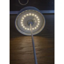 Lampe De Table Lutec Cocktail Led Blanc, 1 Lumiere