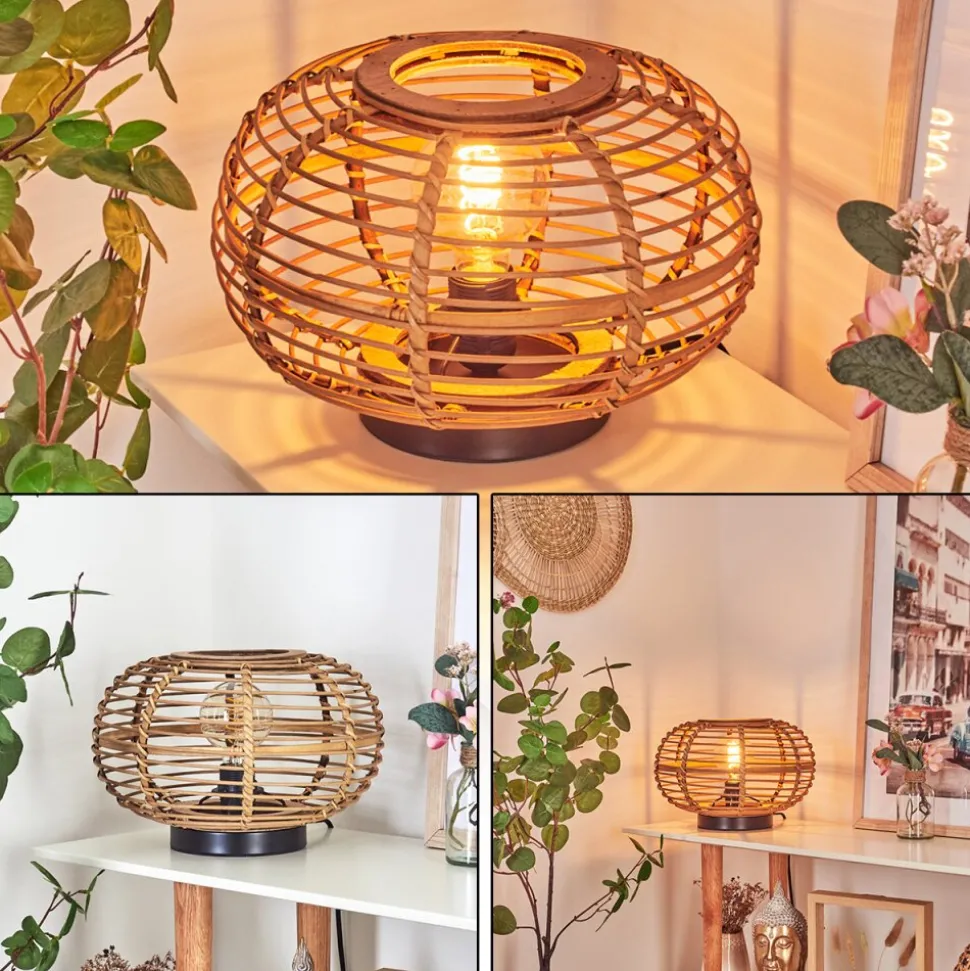 Lampe De Table Manteau Ecru, 1 Lumiere