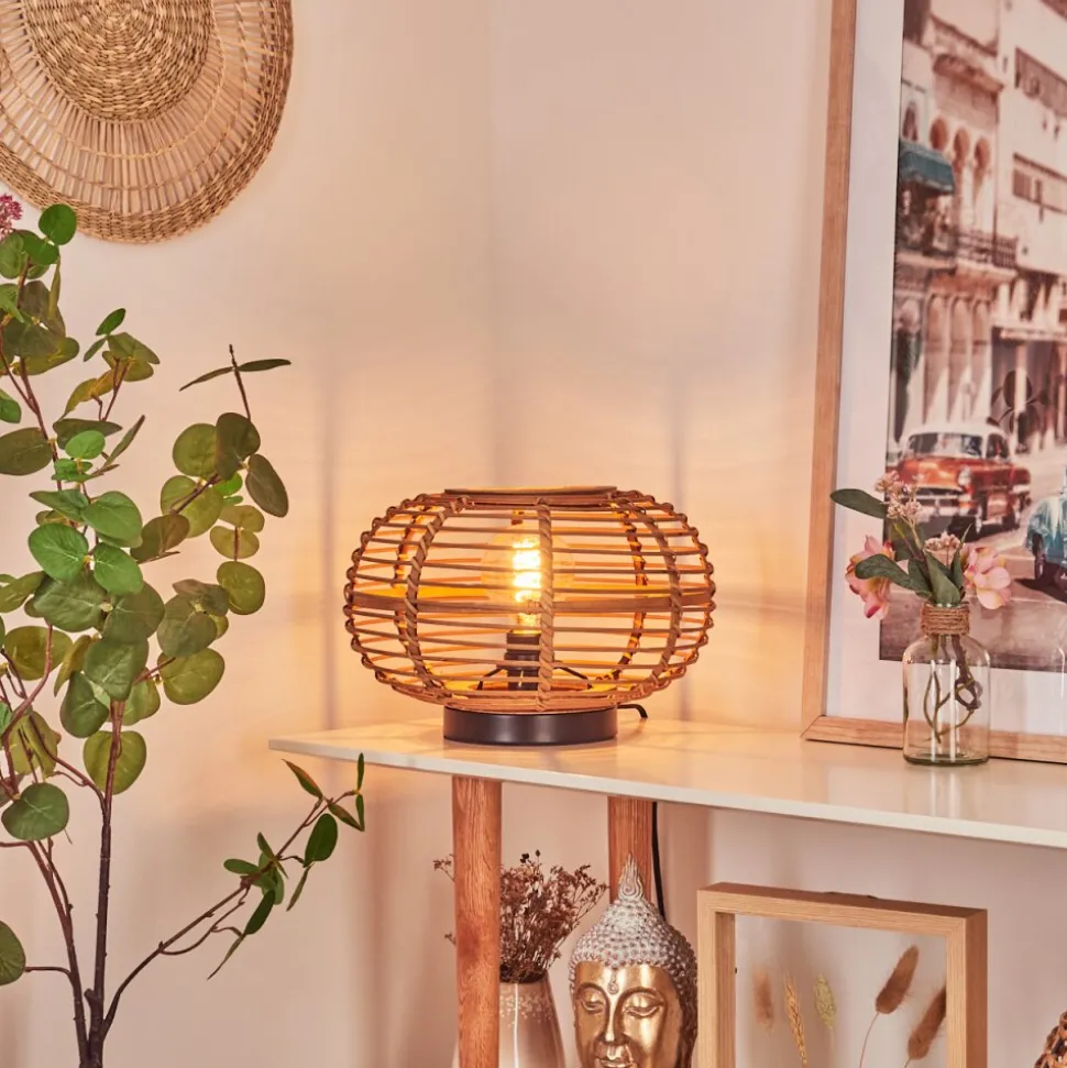 Lampe De Table Manteau Ecru, 1 Lumiere