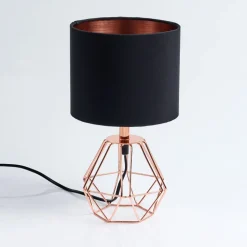 Lampe De Table Marang Cuivre, 1 Lumiere