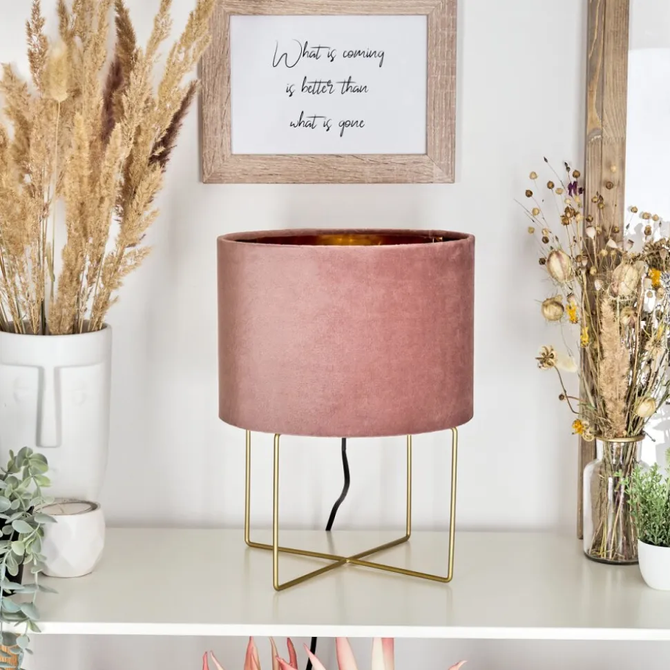 Lampe De Table Maripi Or, 1 Lumiere