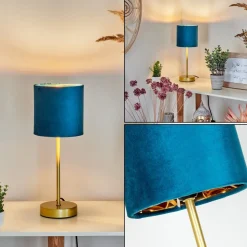 Lampe De Table Maripi Or, 1 Lumiere