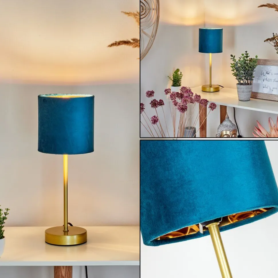 Lampe De Table Maripi Or, 1 Lumiere