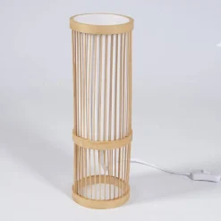 Lampe De Table Misa Bois Clair, 1 Lumiere