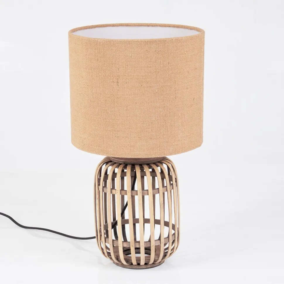 Lampe De Table Mongolei Ecru, 1 Lumiere
