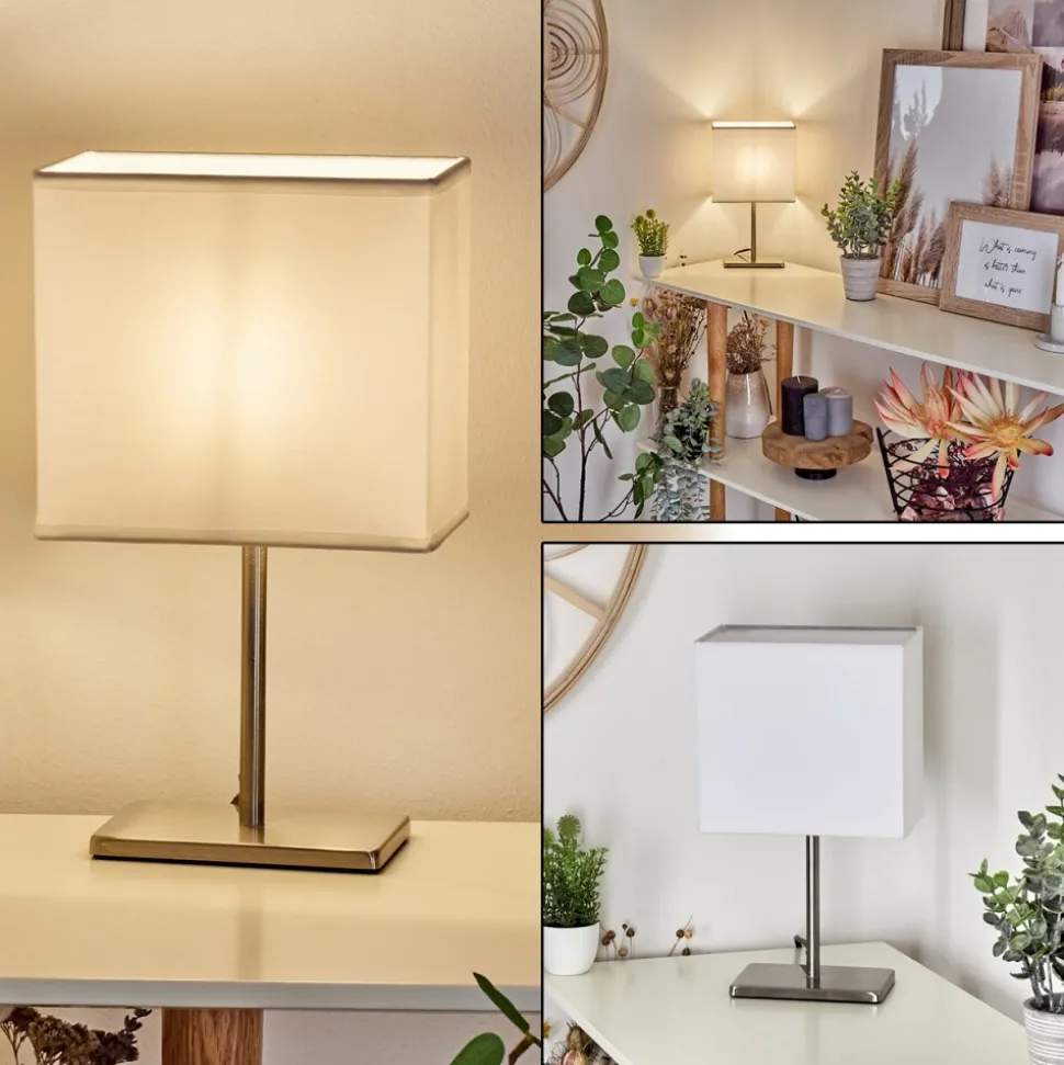 Lampe De Table Niukkala Nickel Mat, 1 Lumiere
