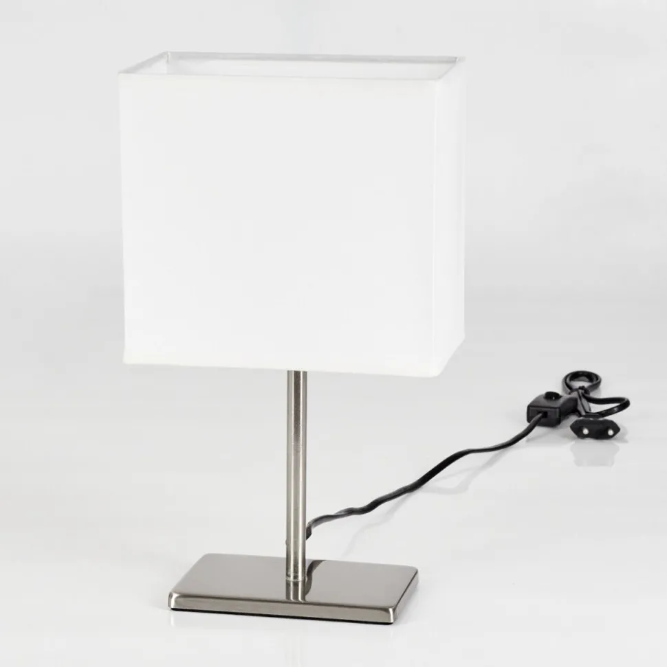 Lampe De Table Niukkala Nickel Mat, 1 Lumiere