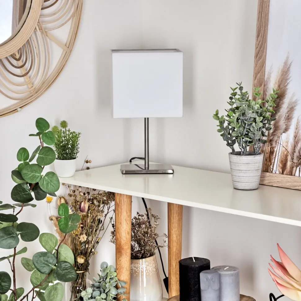 Lampe De Table Niukkala Nickel Mat, 1 Lumiere
