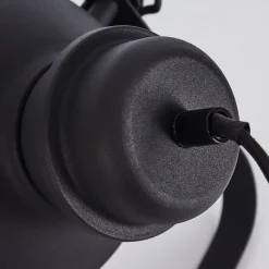 Lampe De Table Oghu Noir, 1 Lumiere