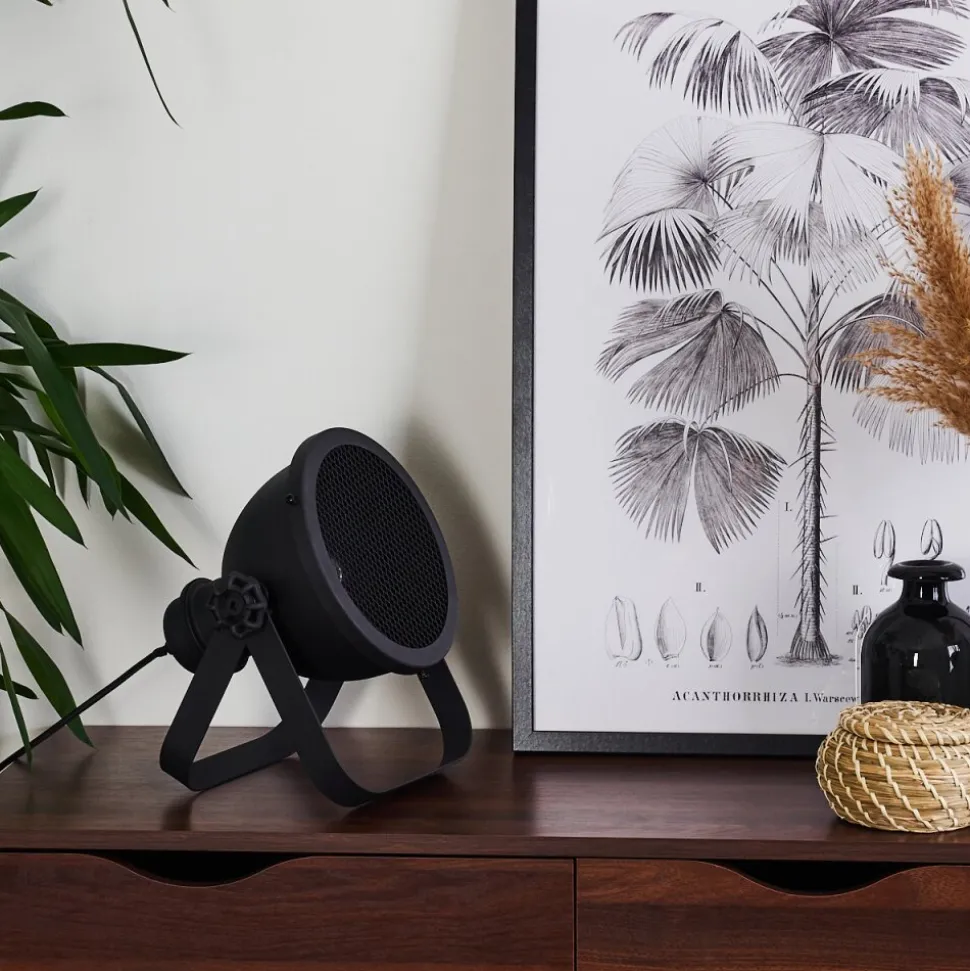 Lampe De Table Oghu Noir, 1 Lumiere