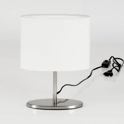 Lampe De Table Oilinki Nickel Mat, 1 Lumiere