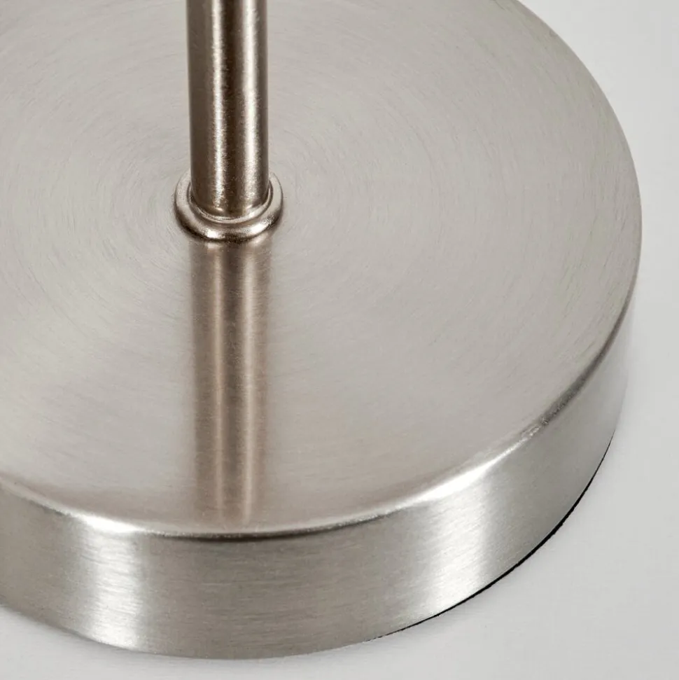 Lampe De Table Paao Nickel Mat, 1 Lumiere