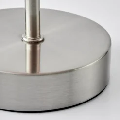 Lampe De Table Paao Nickel Mat, 1 Lumiere