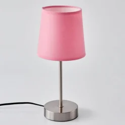 Lampe De Table Paao Nickel Mat, 1 Lumiere