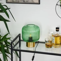 Lampe De Table Paeni Or, 1 Lumiere