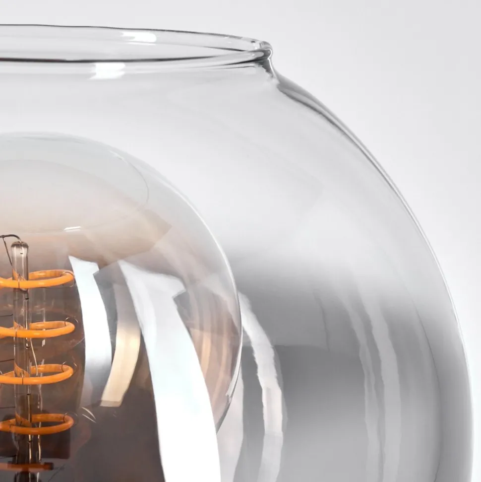 Lampe De Table Pascal Noir, 1 Lumiere