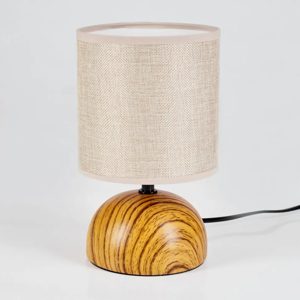 Lampe De Table Passila Couleur Bois, 1 Lumiere