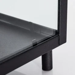 Lampe De Table Raupunga Noir, 1 Lumiere