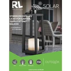 Lampe De Table Reality Loja Led Noir, 1 Lumiere